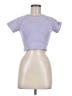 Unbranded Purple Short Sleeve Turtleneck Size M - photo 1