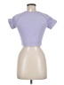 Unbranded Purple Short Sleeve Turtleneck Size M - photo 2