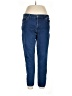 Tahari Solid Blue Jeans Size 16 - photo 1