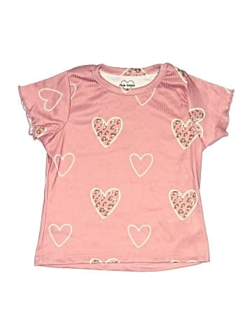 Pink Velvet Short Sleeve T-Shirt (view 1)