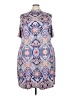 Avenue Paisley Blue Casual Dress Size 26 - 28 Plus - photo 1