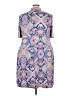 Avenue Paisley Blue Casual Dress Size 26 - 28 Plus - photo 2
