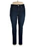 Seven7 Solid Blue Jeans Size 16 - photo 1