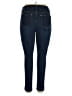 Seven7 Solid Blue Jeans Size 16 - photo 2
