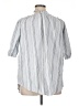 Assorted Brands 100% Cotton Gray Short Sleeve Blouse Size XL - photo 2