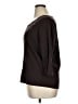 Basic Editions Brown 3/4 Sleeve Top Size XL - photo 5