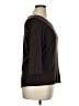 Basic Editions Brown 3/4 Sleeve Top Size XL - photo 4