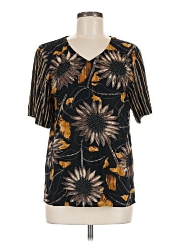 Carole Little Short Sleeve Blouse (view 1)