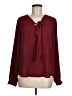 Mossimo Burgundy Long Sleeve Blouse Size M - photo 1