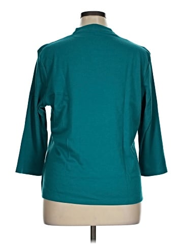 Draper's & Damon's 3/4 Sleeve Top (view 2)