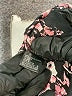 Tahari by ASL 100% Polyester Floral Black Sleeveless Blouse Size L - photo 8