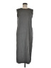 Universal Thread 100% Cotton Solid Gray Casual Dress Size M - photo 1