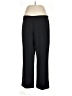 Halogen 100% Polyester Solid Black Dress Pants Size 14 - photo 1