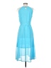 Angvns Color Block Blue Cocktail Dress Size XS (estimated) - photo 2