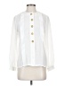 Worthington 100% Polyester White Long Sleeve Blouse Size 2 (petite) - photo 1