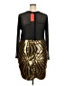 Assorted Brands 100% Polyester Gold Cocktail Dress Size 3X - photo 2