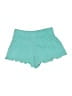 colsie Solid Teal Shorts Size XS - photo 2