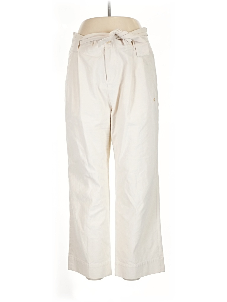 Pre-owned Scotch & Soda Khaki Pant In Ivory