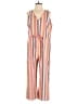 Drew Stripes Pink Jumpsuit Size M - photo 1