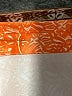 Unbranded Paisley Orange 3/4 Sleeve Blouse Size 4XL - photo 7