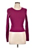 Express Burgundy Long Sleeve Top Size L - photo 1