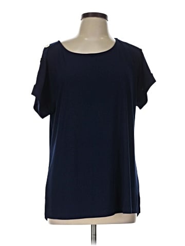 Nina Leonard Short Sleeve Top (view 1)