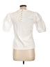 NATION LTD 100% Cotton White Short Sleeve Top Size L - photo 2