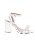 Lulus White Sandals Size 6 - photo 1