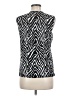 Zyia Active Animal Print Silver Sleeveless T-Shirt Size M - photo 2
