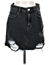 PacSun 100% Cotton Black Denim Skirt Size 26 waist - photo 1