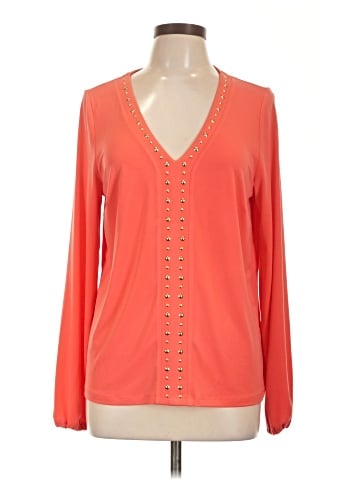 INC International Concepts Long Sleeve Blouse (view 1)