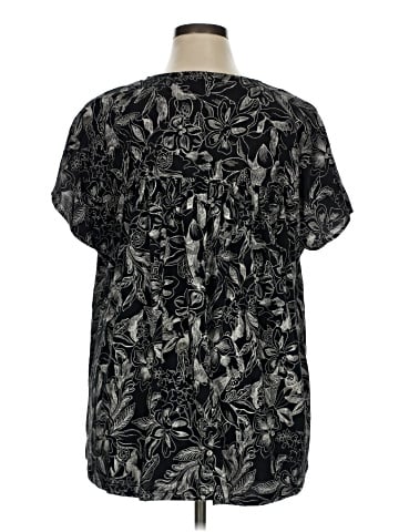 Lane Bryant Short Sleeve Blouse (view 2)
