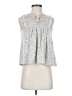 Eri + Ali Gray Sleeveless Blouse Size XS - photo 1