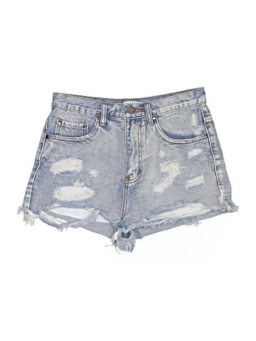 Signature 8 Denim Shorts (view 1)