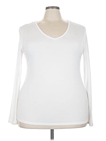 Time and Tru Long Sleeve T-Shirt (view 1)