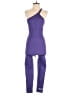 Assorted Brands Solid Purple Jumpsuit Size M - photo 1