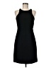 J.Crew 100% Polyester Solid Black Cocktail Dress Size 6 - photo 1