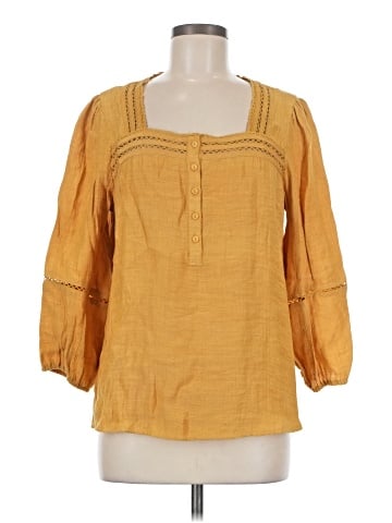 wonderly 3/4 Sleeve Blouse (view 1)