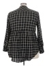 Torrid Black 3/4 Sleeve Blouse Size 3X Plus (3) - photo 2