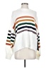 Lulus Stripes White Pullover Sweater Size S - photo 1
