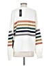 Lulus Stripes White Pullover Sweater Size S - photo 2