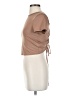 Gaze Tan Short Sleeve Top Size S - photo 5