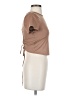 Gaze Tan Short Sleeve Top Size S - photo 4