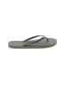 CALVIN KLEIN JEANS Gray Flip Flops Size 8 (estimated) - photo 1