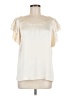 Tibi 100% Silk Ivory Blouse Size 8 - photo 1