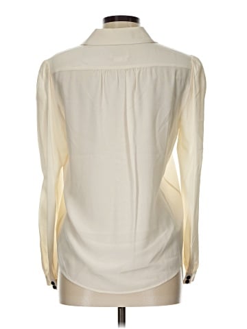 Kate Spade New York Long Sleeve Silk Top (view 2)