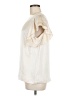 Tibi 100% Silk Ivory Blouse Size 8 - photo 5