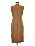 Spiegel 100% Polyester Solid Brown Casual Dress Size 8 - photo 2