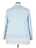 Style&Co Blue Long Sleeve Blouse Size 3X - photo 2