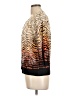 Joseph A. Animal Print Orange Cardigan Size L - photo 5
